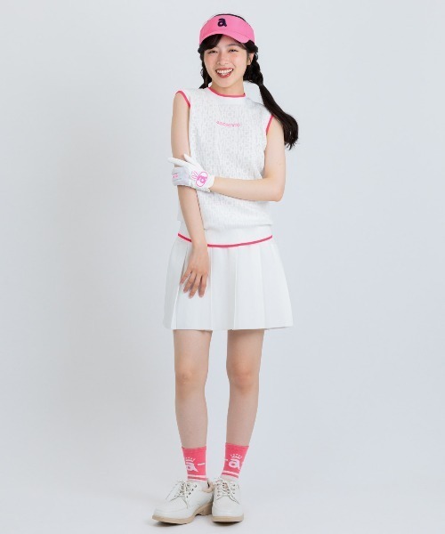 archivio(アルチビオ)の「<LADIES>前後2WAYリボンベスト(タンクトップ・レディース・ネイビー/ライトブルー/ホワイト/ライトグリーン・M/S)」の14枚目の写真