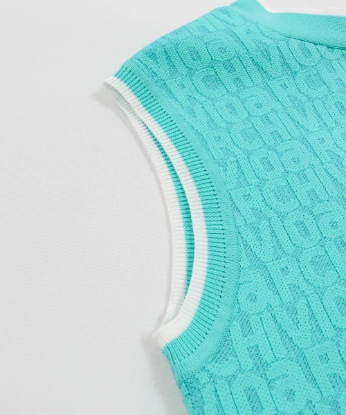 archivio(アルチビオ)の「<LADIES>前後2WAYリボンベスト(タンクトップ・レディース・ネイビー/ライトブルー/ホワイト/ライトグリーン・M/S)」の16枚目の写真