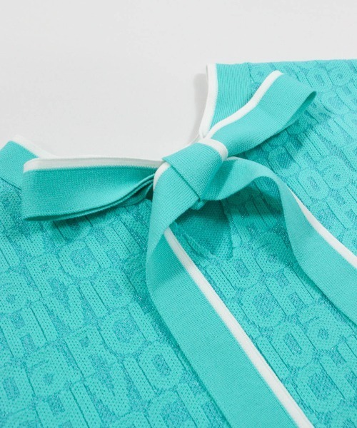 archivio(アルチビオ)の「<LADIES>前後2WAYリボンベスト(タンクトップ・レディース・ネイビー/ライトブルー/ホワイト/ライトグリーン・M/S)」の15枚目の写真