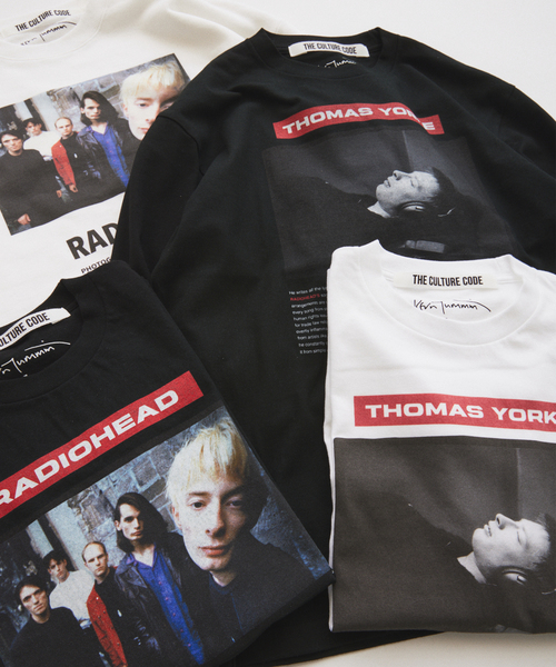 JOURNAL STANDARD relume(ジャーナルスタンダード レリューム)の「【THE CULTURE CODE】レディオヘッド "Thom Yorke" by Kevin Cummins ロンT(Tシャツ/カットソー・メンズ・ブラック/ホワイト・MEDIUM/LARGE)」の18枚目の写真