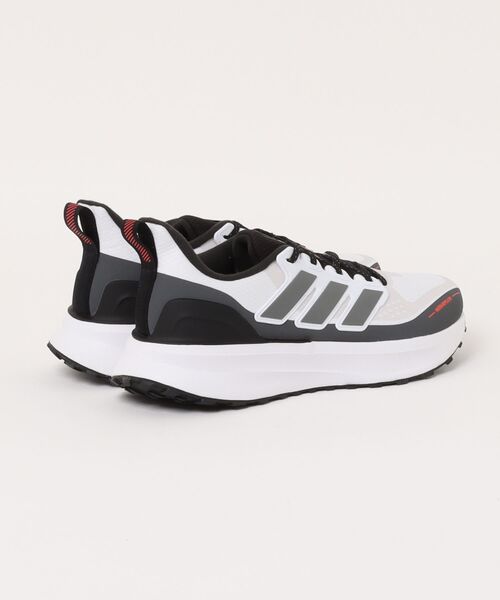 adidas（アディダス）の「adidas アディダス ULTRARUN 5 TR【撥水】メンズスニーカー ランニングシューズ(ウルトララン5TR) JP5907 フットウェアホワイト/アイアンメタリック/グレー（スニーカー・メンズ・ホワイト×グレー・25.0cm/25.5cm/26.0cm/26.5cm/27.0cm/27.5cm/28.0cm/28.5cm/29.0cm）」の2枚目の写真