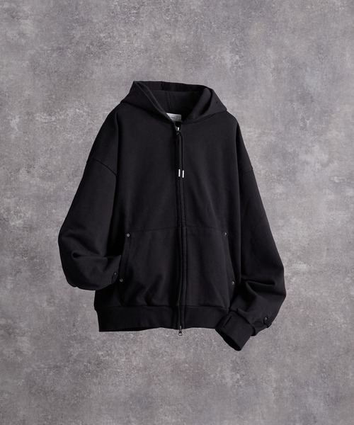 Detachable Fur Short Full-Zip Parkar / デタッチャブルファー
