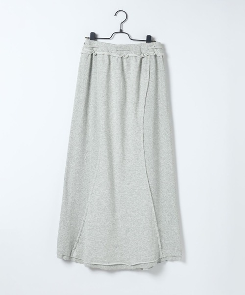 JEANASIS（ジーナシス）の「ウェーブスウェットナロースカート/654900（スカート・レディース・ピンク/チャコールグレー/グレー・FREE）」の11枚目の写真