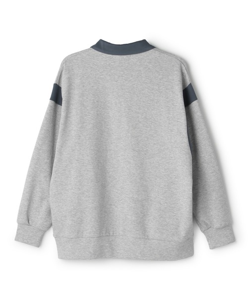 pom ponette junior(ポンポネットジュニア)の「衿つきTシャツ(Tシャツ/カットソー・キッズ・トップグレー・LL(165cm)/160cm/150cm/140cm)」の7枚目の写真