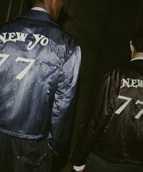 Jieda（ジエダ）の「JIEDA / ジエダ NY VINTAGE JACKET（その他アウター・メンズ・ネイビー/ブラック・2）」の4枚目の写真