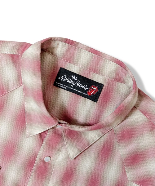 JACKROSE（ジャックローズ）の「B-TRS-ヴィンテージ加工・ウエスタンLSシャツ（短丈）（シャツ/ブラウス・メンズ・ブルー/レッド/グリーン・M/L）」の10枚目の写真