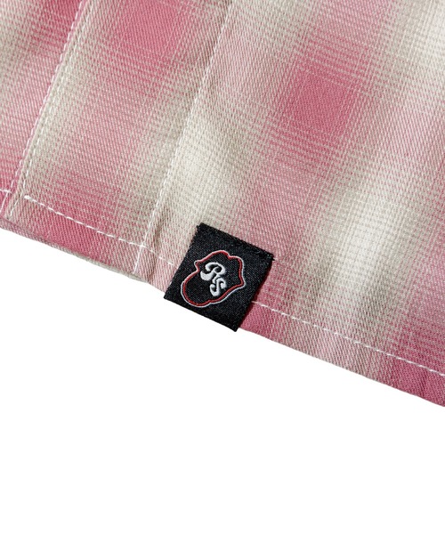 JACKROSE（ジャックローズ）の「B-TRS-ヴィンテージ加工・ウエスタンLSシャツ（短丈）（シャツ/ブラウス・メンズ・ブルー/レッド/グリーン・M/L）」の13枚目の写真