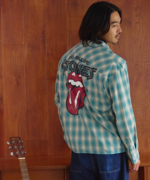 JACKROSE(ジャックローズ)の「B-TRS-ヴィンテージ加工・ウエスタンLSシャツ(シャツ/ブラウス・メンズ・ブルー/レッド/グリーン・M/L)」の20枚目の写真