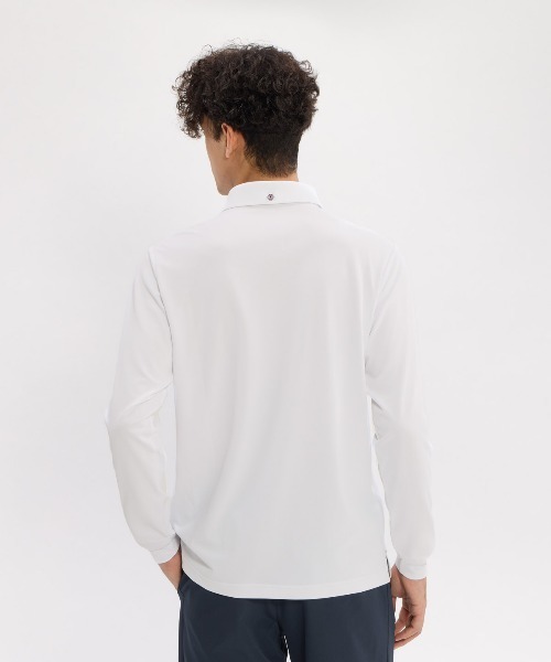 le coq sportif GOLF(ルコックスポルティフゴルフ)の「【DAILY】ベーシック長袖ボタンダウンシャツ(シャツ/ブラウス・メンズ・ホワイト/グレー/ネイビー・M/L/XL/3L)」の19枚目の写真
