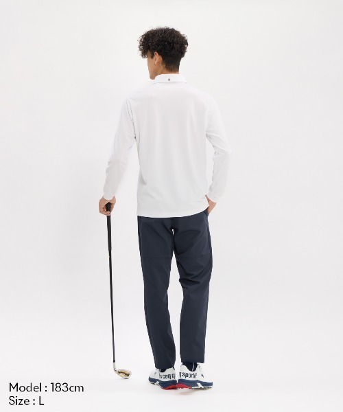 le coq sportif GOLF(ルコックスポルティフゴルフ)の「【DAILY】ベーシック長袖ボタンダウンシャツ(シャツ/ブラウス・メンズ・ホワイト/グレー/ネイビー・M/L/XL/3L)」の21枚目の写真