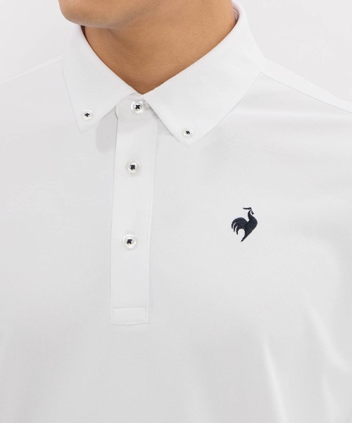 le coq sportif GOLF(ルコックスポルティフゴルフ)の「【DAILY】ベーシック長袖ボタンダウンシャツ(シャツ/ブラウス・メンズ・ホワイト/グレー/ネイビー・M/L/XL/3L)」の22枚目の写真
