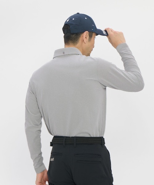 le coq sportif GOLF(ルコックスポルティフゴルフ)の「【DAILY】ベーシック長袖ボタンダウンシャツ(シャツ/ブラウス・メンズ・ホワイト/グレー/ネイビー・M/L/XL/3L)」の4枚目の写真