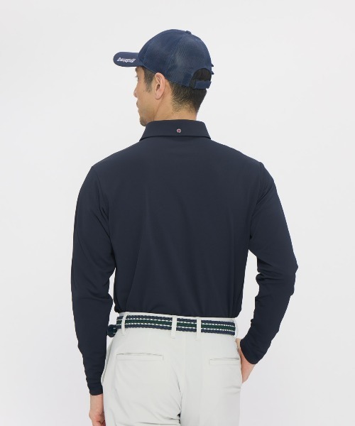 le coq sportif GOLF(ルコックスポルティフゴルフ)の「【DAILY】ベーシック長袖ボタンダウンシャツ(シャツ/ブラウス・メンズ・ホワイト/グレー/ネイビー・M/L/XL/3L)」の11枚目の写真