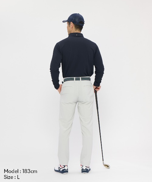 le coq sportif GOLF(ルコックスポルティフゴルフ)の「【DAILY】ベーシック長袖ボタンダウンシャツ(シャツ/ブラウス・メンズ・ホワイト/グレー/ネイビー・M/L/XL/3L)」の13枚目の写真