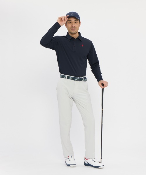 le coq sportif GOLF(ルコックスポルティフゴルフ)の「【DAILY】ベーシック長袖ボタンダウンシャツ(シャツ/ブラウス・メンズ・ホワイト/グレー/ネイビー・M/L/XL/3L)」の16枚目の写真