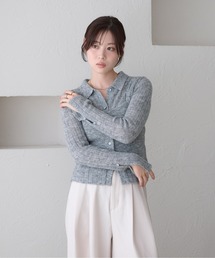 raffime（ラフィミー）の「シアーポロニット＋ビスチェSET（アンサンブル）」