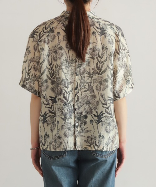 NOMBRE IMPAIR（ノンブルアンペール）の「【予約】ビッグプランツ　スタンドネック6分袖ブラウス（シャツ/ブラウス・レディース・キナリ・FREE）」の20枚目の写真