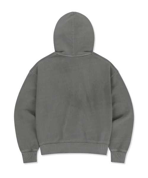 BROWNBREATH（ブラウンブレス）の「W PATCH CROP HOODIE - GREY（パーカー・レディース・その他・SMALL/MEDIUM）」の2枚目の写真