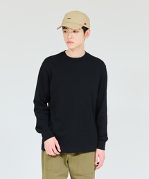 【Hanes/ヘインズ】メンズ KURO クルーネックロングスリーブTシャツ
