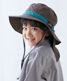 devirock（デビロック）の「保冷剤が入る日よけガード付き 親子で使える 撥水 UVカットフェスハット(水陸両用)（ハット）」