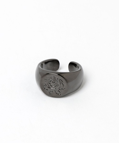 HARE(ハレ)の「【MADE IN JAPAN】GACE ROSEリング(HARE)(リング・メンズ・シルバー/ブラック・FREE)」の15枚目の写真