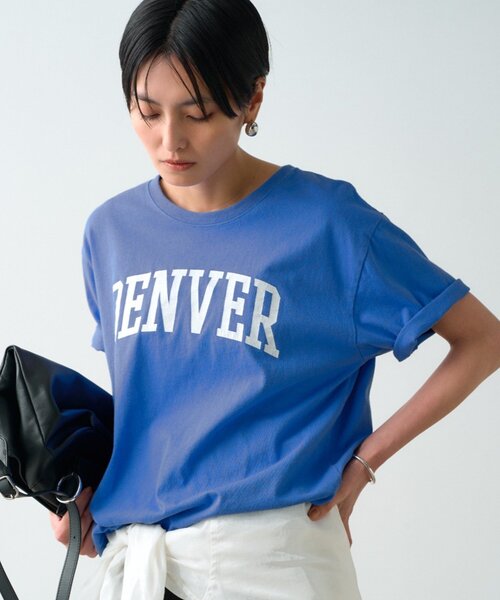 LOUNGEDRESS(ラウンジドレス)の「カラーロゴTシャツ(Tシャツ/カットソー・レディース・ブルー/イエロー/レッド・FREE)」の15枚目の写真