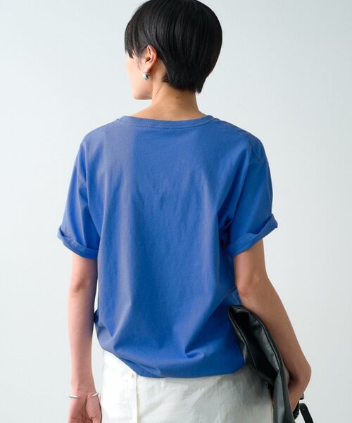 LOUNGEDRESS(ラウンジドレス)の「カラーロゴTシャツ(Tシャツ/カットソー・レディース・ブルー/イエロー/レッド・FREE)」の13枚目の写真
