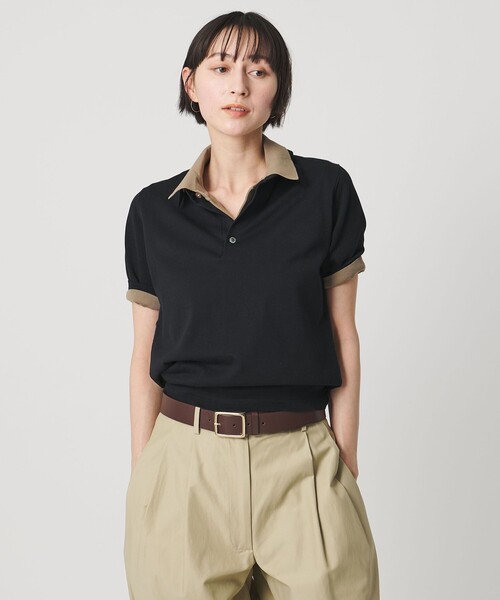 LEFIJE（レフィエ）の「＜LEFIJE＞SQ ベルト（ベルト・レディース・ブラック/ダークブラウン・FREE）」の4枚目の写真