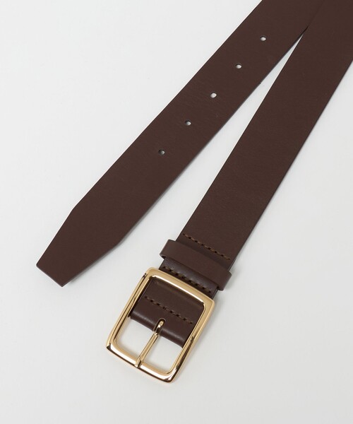 LEFIJE（レフィエ）の「＜LEFIJE＞SQ ベルト（ベルト・レディース・ブラック/ダークブラウン・FREE）」の8枚目の写真