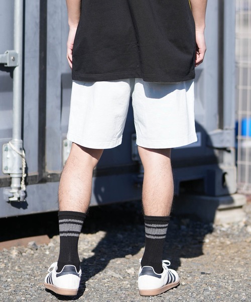 NEW ERA(ニューエラ)の「NEW ERA/ニューエラ ハーフパンツ ショートパンツ ガーメントダイ ヘビーウェイト セットアップ対応(その他パンツ・メンズ・チャコール/ブラウン/グレー・XXL/M/L/XL)」の6枚目の写真