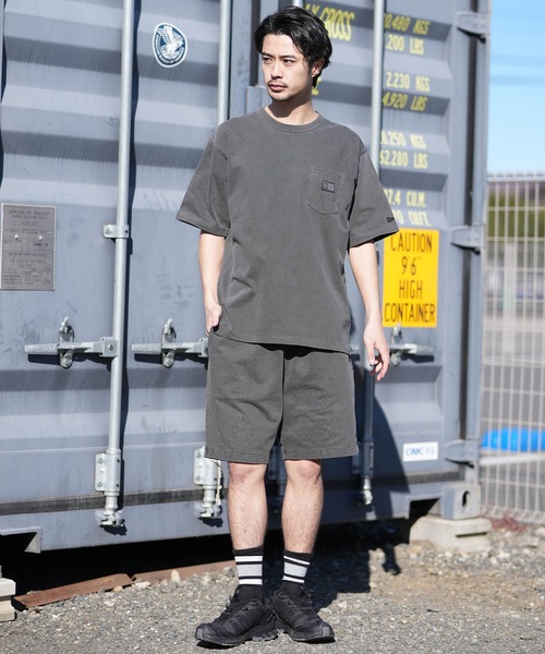 NEW ERA(ニューエラ)の「NEW ERA/ニューエラ ハーフパンツ ショートパンツ ガーメントダイ ヘビーウェイト セットアップ対応(その他パンツ・メンズ・チャコール/ブラウン/グレー・XXL/M/L/XL)」の19枚目の写真