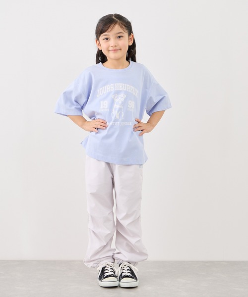 FILA(フィラ)の「【KIDS/キッズ】【FILA/フィラ別注】サイドラインパンツ(その他パンツ・キッズ・グレー/ダークラベンダー・130/140/150)」の21枚目の写真