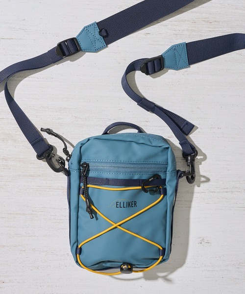 ELLIKER(エリカー)の「【ELLIKER / エリカー】Kep Crossbody Bag 2L / クロスボディバッグ(ショルダーバッグ・レディース・ベージュ/ブルー・FREE)」の2枚目の写真