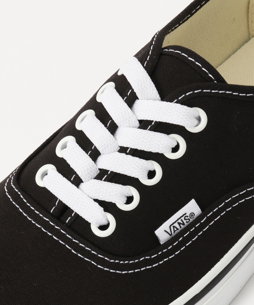 VANS（バンズ）の「VANS / ヴァンズ UA Authentic（スニーカー・メンズ・ブラック/レッド・26cm/28cm/27.5cm/27cm/26.5cm）」の18枚目の写真