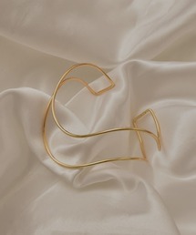 Mayree（メイリー）の「【resonance】シンプルデザイン メタル アームカフ／アームレット（バングル/リストバンド）」