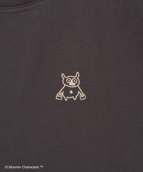 Honeys(ハニーズ)の「【UVカット】ムーミン/半袖チュニック(Tシャツ/カットソー・レディース・ダークグリーン系/ピンク/ホワイト×ネイビー/スミクロ・L/LL/M)」の22枚目の写真