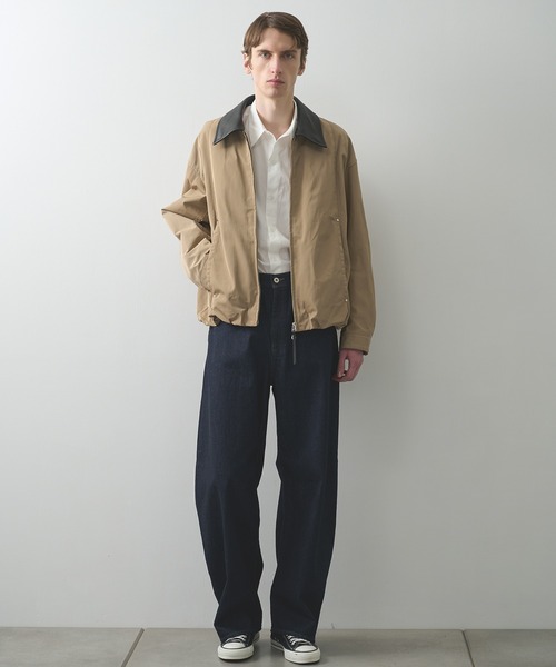 STUDIOUS（ステュディオス）の「【STUDIOUS】Barrel Denim pants（デニムパンツ・メンズ・ネイビー・3/2/1）」の9枚目の写真