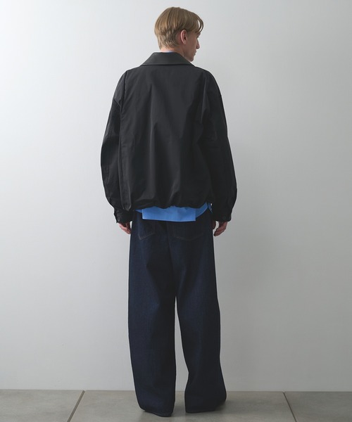 STUDIOUS（ステュディオス）の「【STUDIOUS】Barrel Denim pants（デニムパンツ・メンズ・ネイビー・3/2/1）」の3枚目の写真