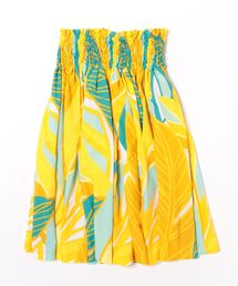 【Maunaloa】シングルパウ バナナリーフ イエロー系