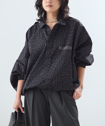 journal standard L'essage（ジャーナルスタンダードレサージュ）の「別注【ILL ONE EIGHTY/イル ワンエイティ】LEOPARD ショートブルゾン（ミリタリージャケット）」
