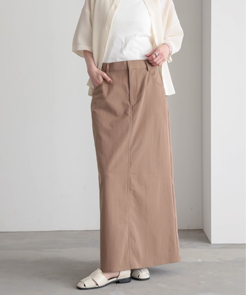 for/c(フォーシー)の「ストレッチグログランナロースカート【サスティナブル】(スカート・レディース・ネイビー/ブラック/ライトブラウン・M/L)」の17枚目の写真