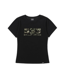 PD 533 スリムフィット半袖Tシャツブラック