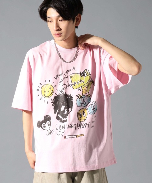 STOCKHOLM SYNDROME（ストックホルムシンドローム）の「STOCKHOLM SYNDROME／DINO TEE（Tシャツ/カットソー・メンズ・ホワイト/ピンク/グレー・FREE）」の13枚目の写真