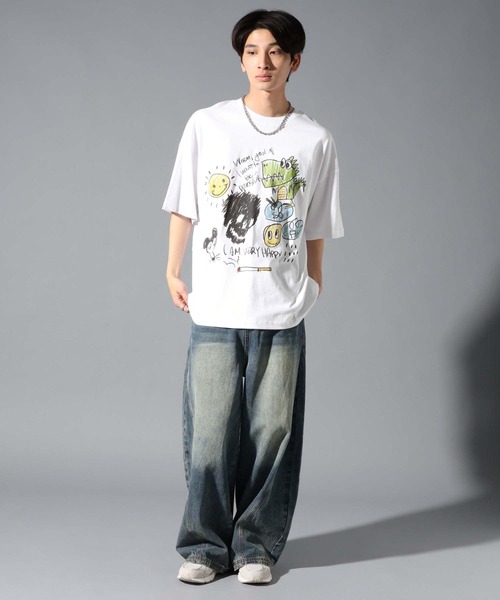 STOCKHOLM SYNDROME（ストックホルムシンドローム）の「STOCKHOLM SYNDROME／DINO TEE（Tシャツ/カットソー・メンズ・ホワイト/ピンク/グレー・FREE）」の17枚目の写真