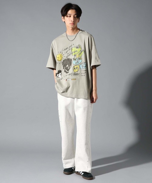 STOCKHOLM SYNDROME（ストックホルムシンドローム）の「STOCKHOLM SYNDROME／DINO TEE（Tシャツ/カットソー・メンズ・ホワイト/ピンク/グレー・FREE）」の21枚目の写真