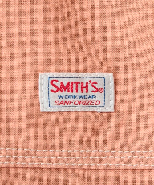 SMITH'S AMERICAN(スミスアメリカン)の「SMITH’S(スミス)別注ヴィンテージライクショートスリーブシャツ(シャツ/ブラウス・メンズ・ライトブルー/ベージュ/オレンジ・S/M/L/XL)」の10枚目の写真