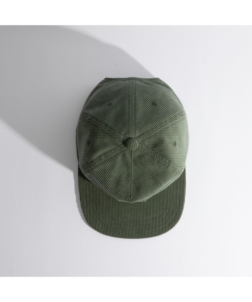 COAL（コール）の「【COAL/コール】コーデュロイキャップ　吸湿速乾 　HILLTOP（キャップ・メンズ・カーキ/グリーン系その他・FREE）」の5枚目の写真