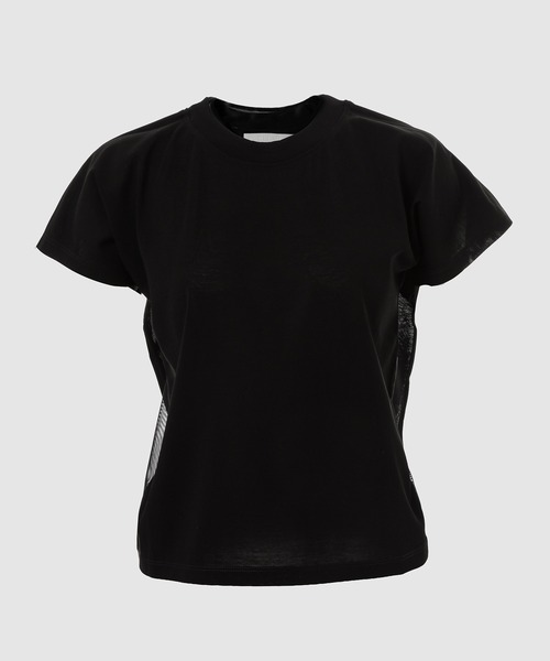 YOHEI OHNO(ヨウヘイオオノ)の「Double Sided T-shirt Ⅱ(Tシャツ/カットソー・レディース・ホワイト/ブラック・36/38)」の2枚目の写真