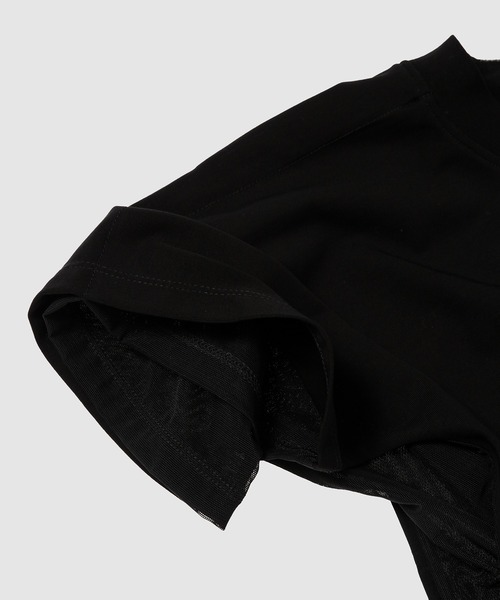 YOHEI OHNO(ヨウヘイオオノ)の「Double Sided T-shirt Ⅱ(Tシャツ/カットソー・レディース・ホワイト/ブラック・36/38)」の5枚目の写真