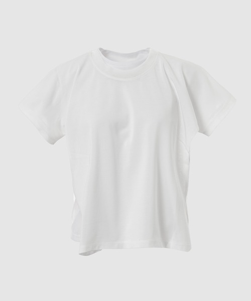 YOHEI OHNO(ヨウヘイオオノ)の「Double Sided T-shirt Ⅱ(Tシャツ/カットソー・レディース・ホワイト/ブラック・36/38)」の8枚目の写真